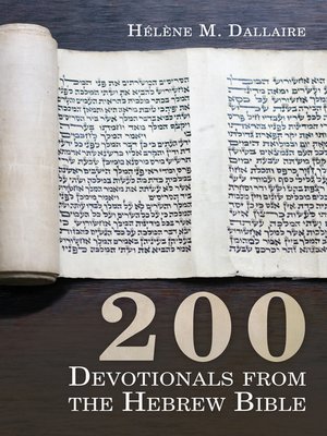 cover image of 200 Devotionals from the Hebrew Bible